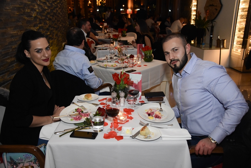 Love at le gray with an enchanting dinner at Indigo on the Roof